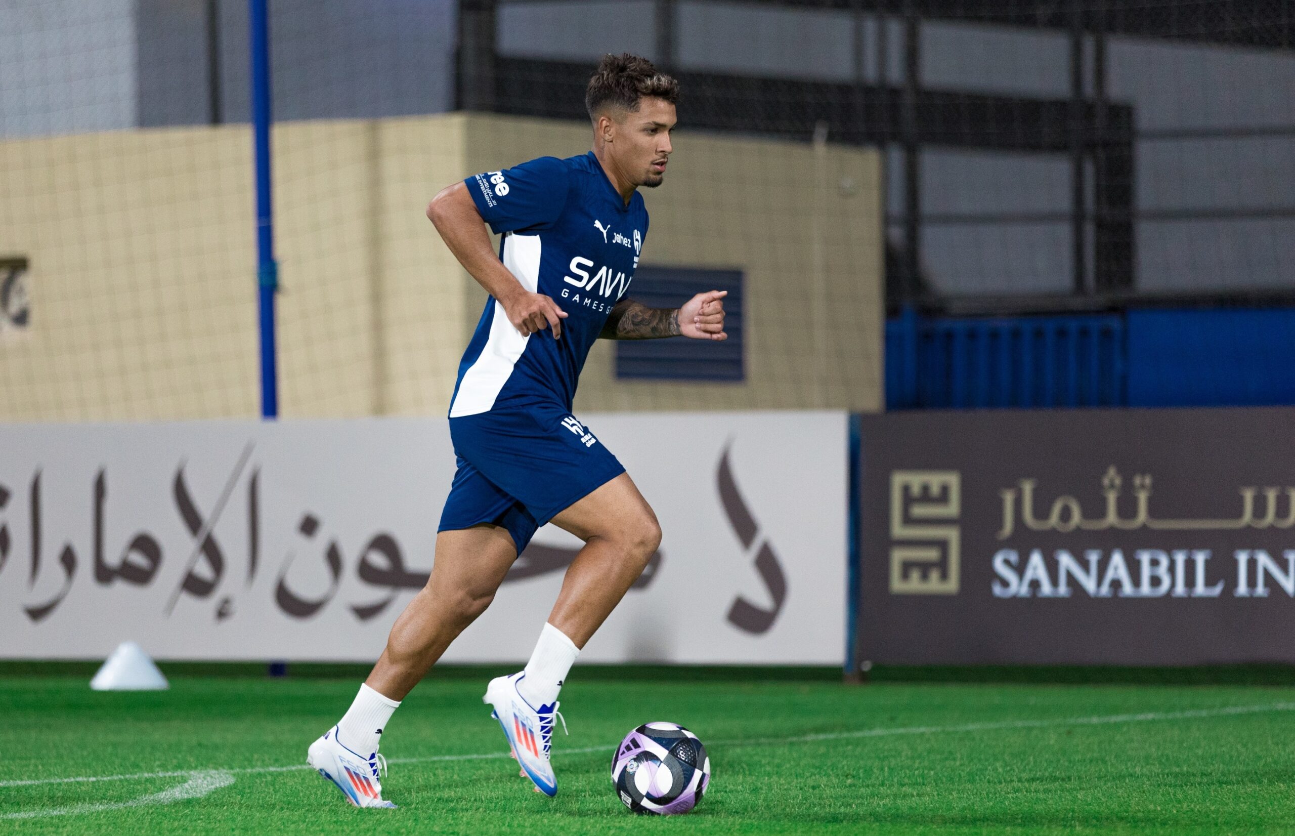 ماركوس ليوناردو يعود إلى تدريبات الهلال
